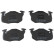 Kit de plaquettes de frein, frein à disque COTEC GDB327 TRW, Vignette 5