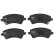 Kit de plaquettes de frein, frein à disque COTEC GDB3288 TRW, Vignette 6