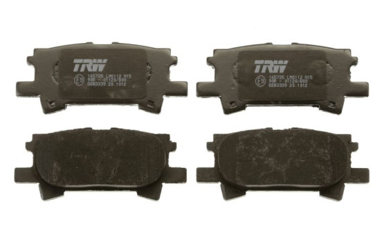 Kit de plaquettes de frein, frein à disque COTEC GDB3339 TRW, Image 3