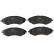Kit de plaquettes de frein, frein à disque COTEC GDB3347 TRW, Vignette 6