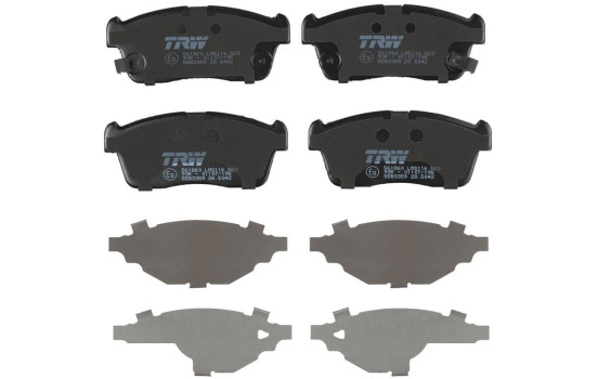 Kit de plaquettes de frein, frein à disque COTEC GDB3359 TRW, Image 4
