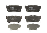 Kit de plaquettes de frein, frein à disque COTEC GDB3366 TRW