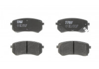 Kit de plaquettes de frein, frein à disque COTEC GDB3370 TRW