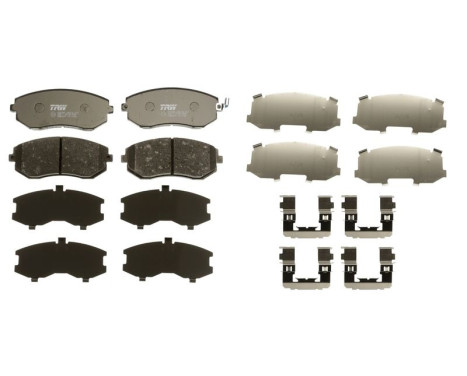 Kit de plaquettes de frein, frein à disque COTEC GDB3371 TRW, Image 3