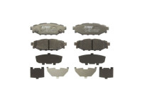 Kit de plaquettes de frein, frein à disque COTEC GDB3373 TRW