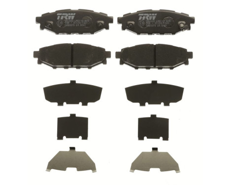 Kit de plaquettes de frein, frein à disque COTEC GDB3373 TRW, Image 3