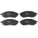 Kit de plaquettes de frein, frein à disque COTEC GDB3392 TRW, Vignette 3