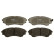 Kit de plaquettes de frein, frein à disque COTEC GDB3403 TRW, Vignette 3