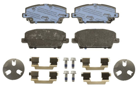 Kit de plaquettes de frein, frein à disque COTEC GDB3407 TRW, Image 3