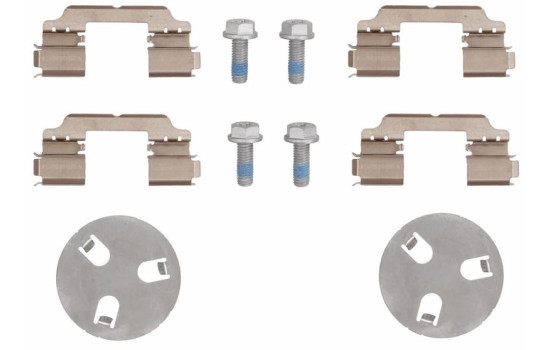 Kit de plaquettes de frein, frein à disque COTEC GDB3407 TRW, Image 8