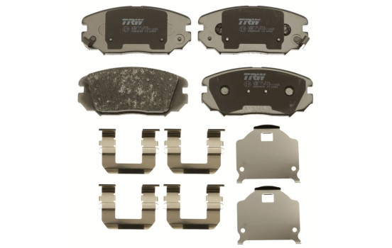 Kit de plaquettes de frein, frein à disque COTEC GDB3409 TRW, Image 3