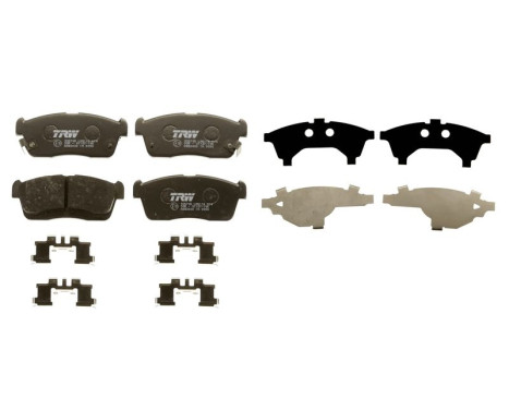 Kit de plaquettes de frein, frein à disque COTEC GDB3430 TRW, Image 3