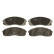 Kit de plaquettes de frein, frein à disque COTEC GDB3433 TRW, Vignette 3