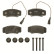 Kit de plaquettes de frein, frein à disque COTEC GDB3441 TRW, Vignette 3