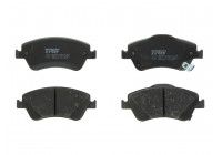 Kit de plaquettes de frein, frein à disque COTEC GDB3481 TRW