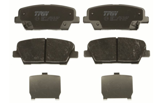 Kit de plaquettes de frein, frein à disque COTEC GDB3499 TRW, Image 3