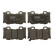 Kit de plaquettes de frein, frein à disque COTEC GDB3515 TRW, Vignette 3