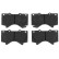 Kit de plaquettes de frein, frein à disque COTEC GDB3524 TRW, Vignette 5