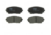 Kit de plaquettes de frein, frein à disque COTEC GDB3535 TRW
