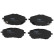 Kit de plaquettes de frein, frein à disque COTEC GDB3598 TRW, Vignette 5