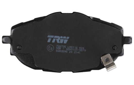Kit de plaquettes de frein, frein à disque COTEC GDB3598 TRW, Image 6