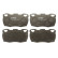 Kit de plaquettes de frein, frein à disque COTEC GDB395 TRW, Vignette 3
