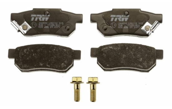Kit de plaquettes de frein, frein à disque COTEC GDB499 TRW, Image 3