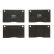 Kit de plaquettes de frein, frein à disque COTEC GDB585 TRW