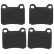 Kit de plaquettes de frein, frein à disque COTEC GDB911 TRW, Vignette 5