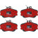 Kit de plaquettes de frein, frein à disque DTEC COTEC GDB1094DTE TRW