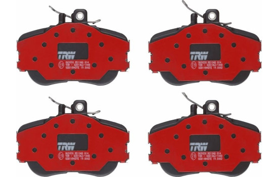 Kit de plaquettes de frein, frein à disque DTEC COTEC GDB1094DTE TRW