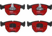 Kit de plaquettes de frein, frein à disque DTEC COTEC GDB1261DTE TRW