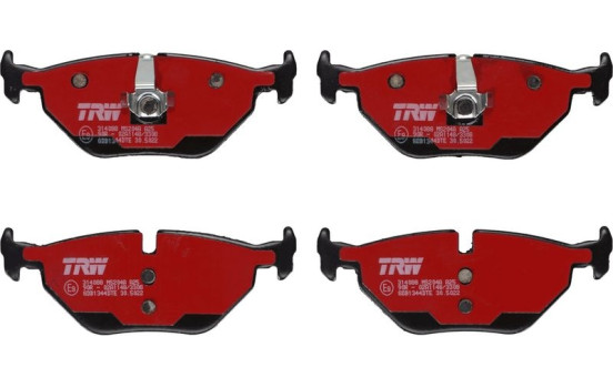 Kit de plaquettes de frein, frein à disque DTEC COTEC GDB1344DTE TRW