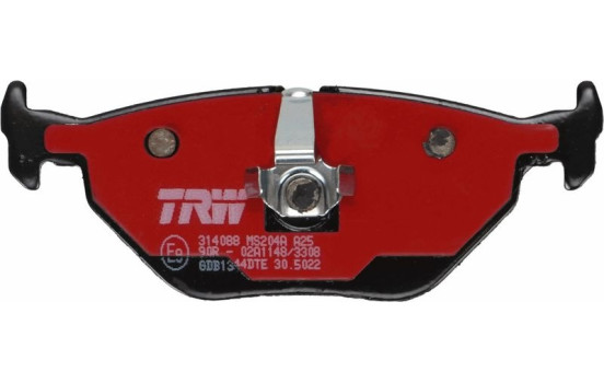 Kit de plaquettes de frein, frein à disque DTEC COTEC GDB1344DTE TRW, Image 3