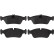 Kit de plaquettes de frein, frein à disque DTEC COTEC GDB1348DTE TRW, Vignette 2