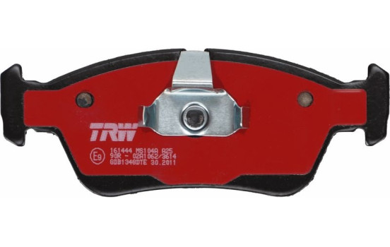 Kit de plaquettes de frein, frein à disque DTEC COTEC GDB1348DTE TRW, Image 3