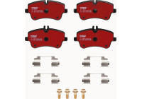 Kit de plaquettes de frein, frein à disque DTEC COTEC GDB1413DTE TRW