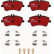 Kit de plaquettes de frein, frein à disque DTEC COTEC GDB1413DTE TRW