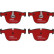Kit de plaquettes de frein, frein à disque DTEC COTEC GDB1502DTE TRW