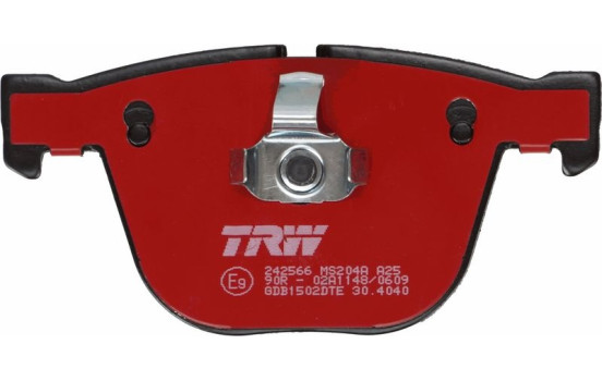 Kit de plaquettes de frein, frein à disque DTEC COTEC GDB1502DTE TRW, Image 3