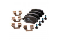 Kit de plaquettes de frein, frein à disque DTEC COTEC GDB1515DTE TRW
