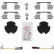 Kit de plaquettes de frein, frein à disque DTEC COTEC GDB1542DTE TRW, Vignette 5