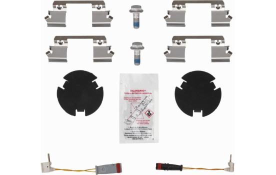 Kit de plaquettes de frein, frein à disque DTEC COTEC GDB1542DTE TRW, Image 5