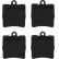 Kit de plaquettes de frein, frein à disque DTEC COTEC GDB1545DTE TRW, Vignette 2
