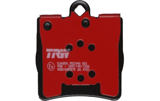 Kit de plaquettes de frein, frein à disque DTEC COTEC GDB1545DTE TRW, Image 3