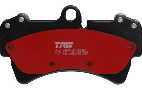 Kit de plaquettes de frein, frein à disque DTEC COTEC GDB1548DTE TRW, Image 3