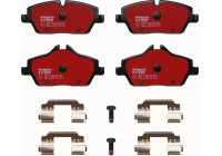 Kit de plaquettes de frein, frein à disque DTEC COTEC GDB1611DTE TRW