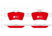 Kit de plaquettes de frein, frein à disque DTEC COTEC GDB1621DTE TRW