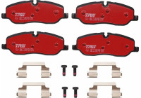 Kit de plaquettes de frein, frein à disque DTEC COTEC GDB1631DTE TRW
