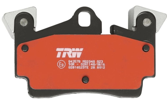 Kit de plaquettes de frein, frein à disque DTEC COTEC GDB1652DTE TRW, Image 3